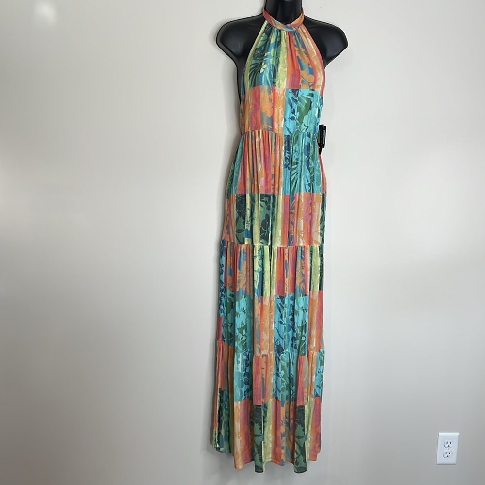 O’Neill | Jennifer Tiered Maxi Dress Size Large NWT - Picture 3 of 10